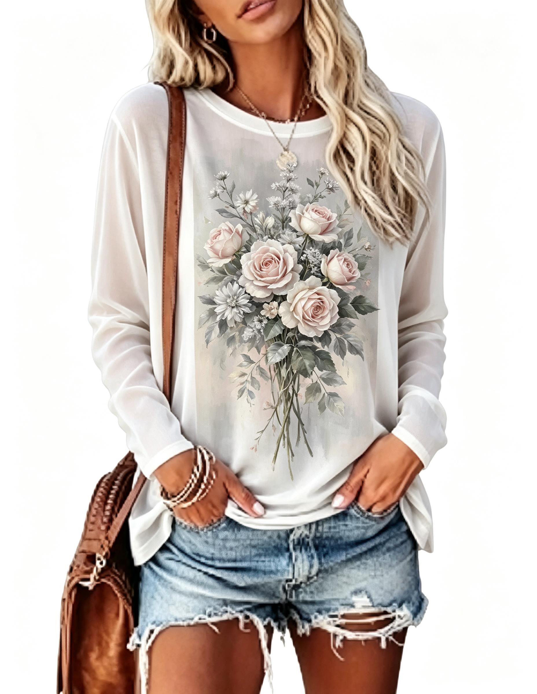 Maglietta a Maniche Lunghe da  - Blouses recensione e prezzo