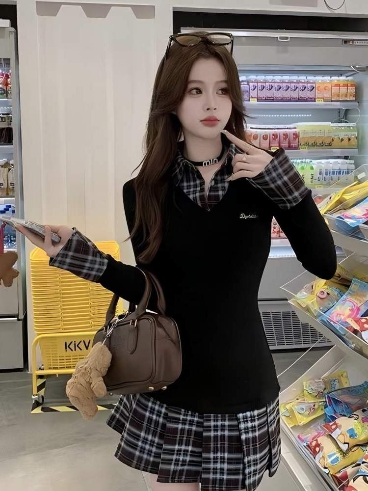 Abito camicia a trapezio con c - Korean Style A Line Shirt Dress recensione e prezzo
