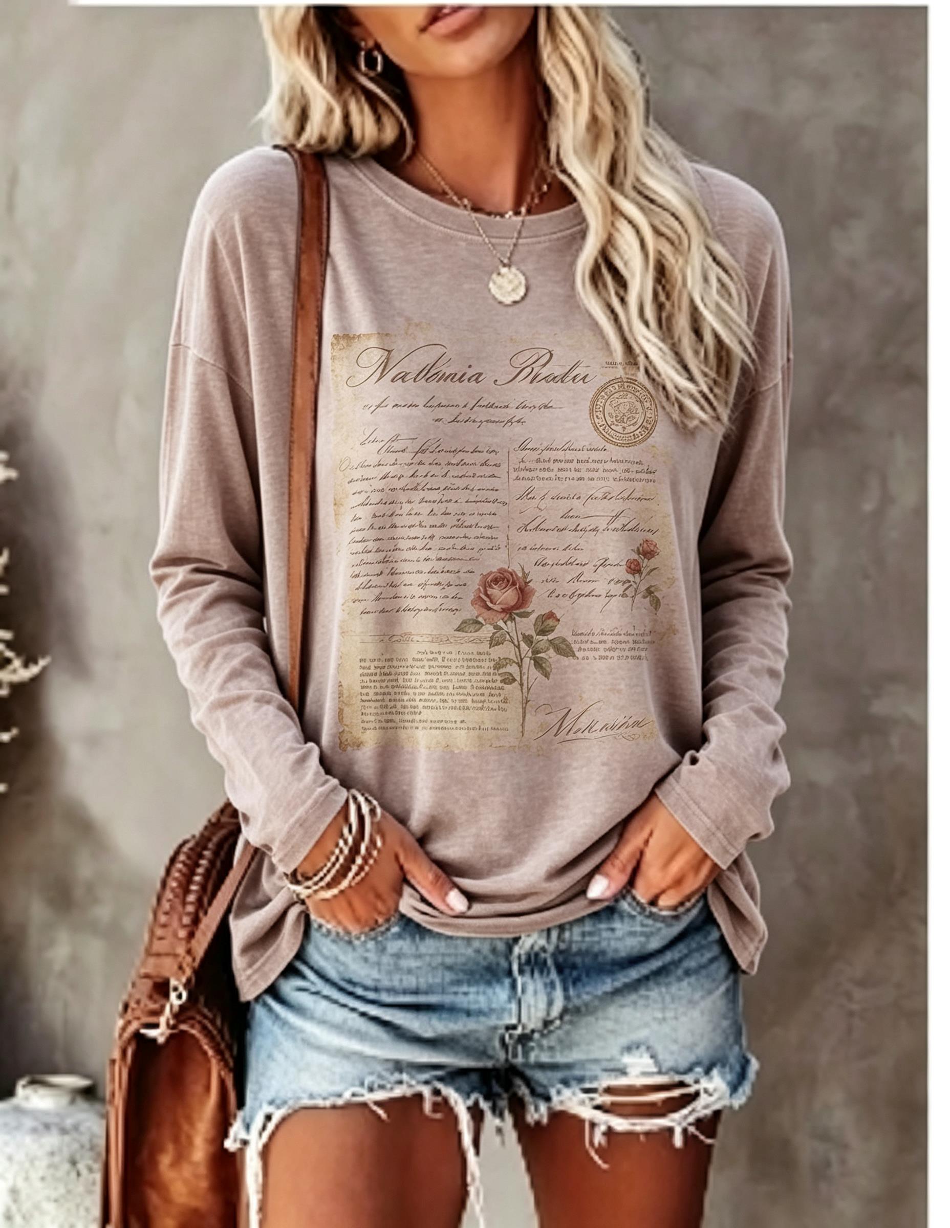 Maglietta a maniche lunghe da  - Blouses recensione e prezzo